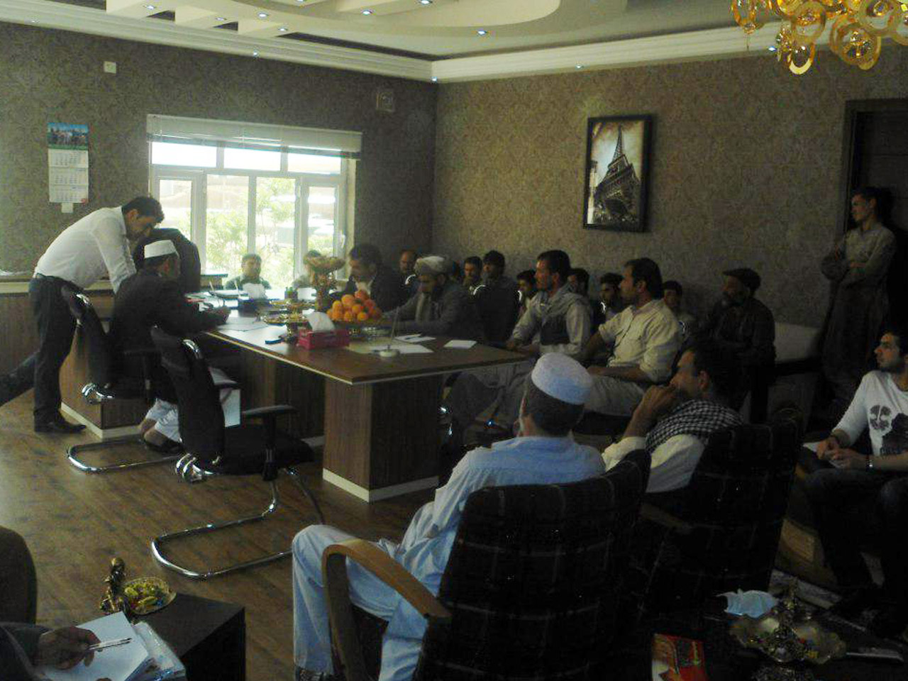 Staff in Ashkhabad Staff in Ashkhabad