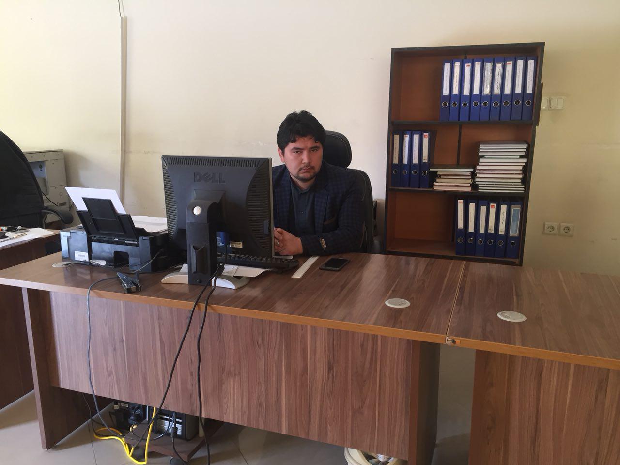 Staff in Ashkhabad